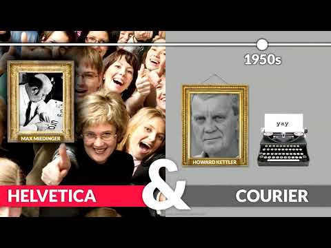 The History of Typography (in 60 Seconds) by Lori Chollar