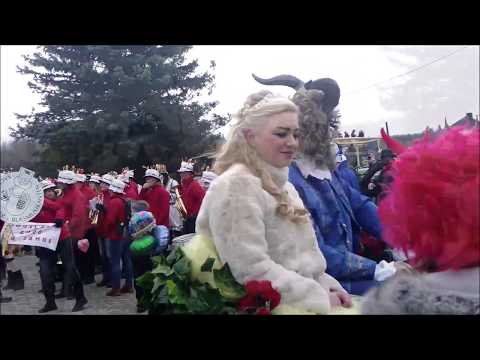 Vorbereitung zum Faschingsumzug 2020 in Reinhardtsdorf