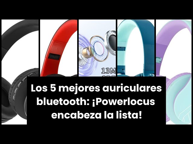Vídeo relacionado con PowerLocus Auriculares para Niños, Cascos para Niños con Límite de Volumen Seguro de 85/94dB, Auriculares Infantiles con Cable, Micrófono Integrado, Plegable para iPad/Tabletas/Viajes (Azul/Rojo)