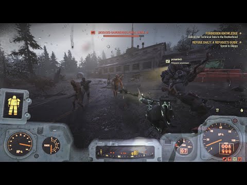 Fallout 76 Gameplay Part 258 4k with Pcmantech