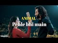 pehle bhi main song | animal ranbir kapoor , tripti dimri | sandeep v | vishal m , raj s | bhushan k
