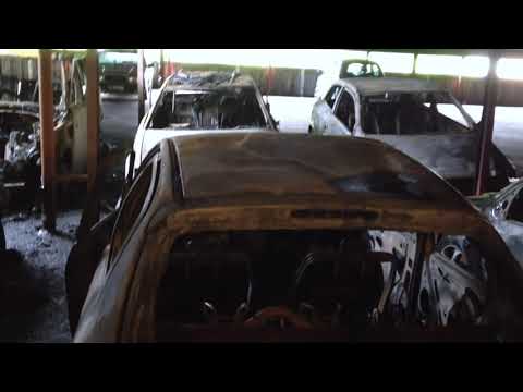 Garagebranden på Oxens Gata i Brandbergen den 2 juni 2012