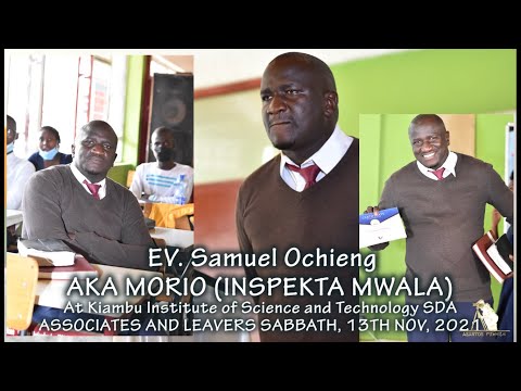 Morio (Inspekta Mwala) preaching at KIST SDA (OFFICIAL VIDEO)