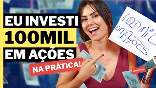 INVESTI R$100 MIL NA CARTEIRA RECOMENDADA DE AÇÕES DE R$50 REAIS I Me Poupe