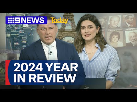 The key moments that defined 2024 | 9 News Australia