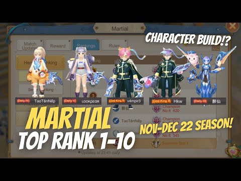Top Rank 1-10 on Martial (Nov-Dec 2022) Review!! - Cloud Song