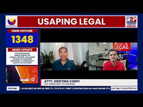 Duterte, hindi na makakauwi sa Pilipinas. - Atty. Conti