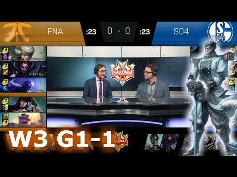 Fnatic Academy vs FC Schalke 04 | Game 1 S7 EUCS Spring 2017 Week 3 | FNA vs S04 G1 1080p