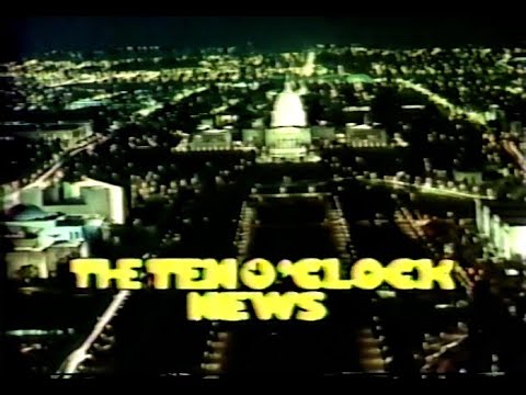 Washington Area Local Television News Broadcast - Sunday, December 21, 1980 - Barton Eckert