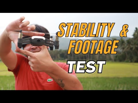 DJI Ryze Tello Drone Stability and Footage Test
