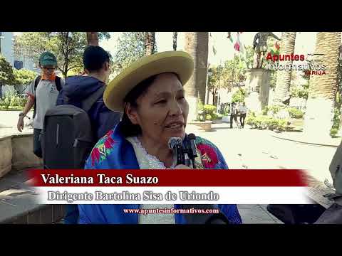 MAS División: Bartolinas desconocen a Julia Ramos como su máxima representante