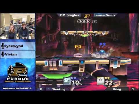 BoPME 9 PM - Weakling (Ivysaur) vs. Krieg (Kirby) Losers Semis