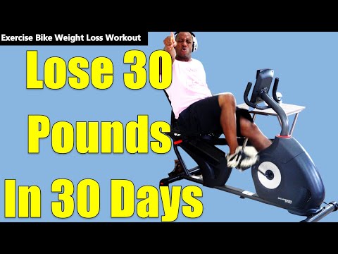 Exercise Bike Weight Loss Workout 👉 Use a RECUMBENT or Stationary Bike Video