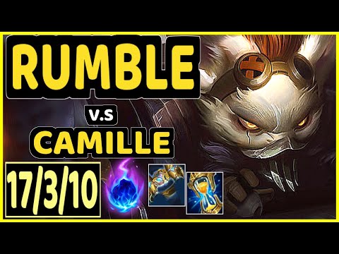 MYLON (RUMBLE) vs CAMILLE - 17/3/10 KDA TOP GAMEPLAY - BR Ranked MASTER