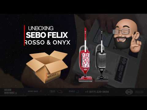 SEBO Felix Rosso & Onyx Unboxing