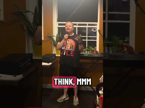 People often think I look bi… #lgbt #livecomedy  # #standupcomedy #playonwords