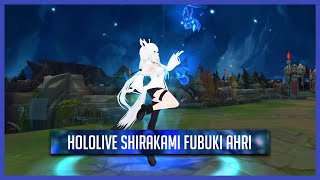 【白上フブキ】Hololive Shirakami Fubuki Ahri【Hololive/ホロライブ】League of Legends【阿璃】重製版