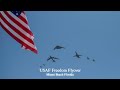 Amazing USAF Tri Bomber Freedom Formation 2025