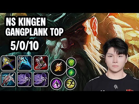 NS Kingen Gangplank Top SoloQ Replay 20260129