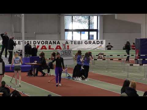 60m prepone [Ž], 2 skupine - Ekipno dvoransko PH PRVA LIGA, 2. kolo 2021