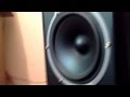 Magnat Monitor Supreme 1000 woofer excursion on ATB - Hypnotic Beach