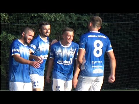 Wisełka Siennów 8-1 Błękitni Grzęska