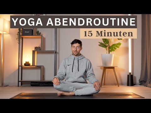 YOGA EVENING ROUTINE - 15 minutes of stretching and relaxation (suitable for beginners)