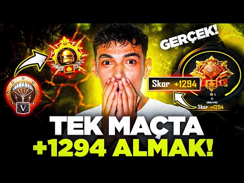 DÜNYA REKORU! TEK MAÇTA +1294 PUAN ALDIM! 😨 ( HERKES FATİH OLSUN! )