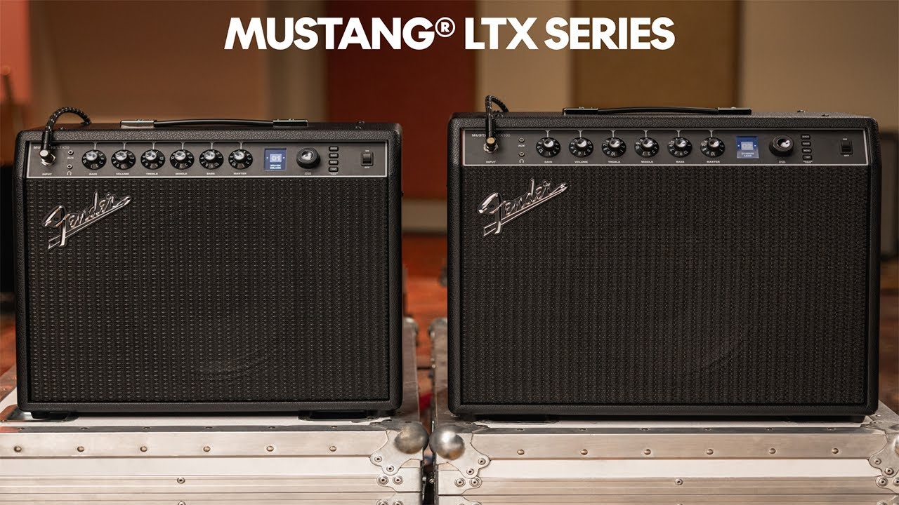Exploring the Mustang LTX Series: 50 Amp/Effect models, Bluetooth Connectivity, 100 presets | Fender - YouTube