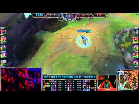 TSM Wild Turtle (Jinx) Steal the dragon with rocket - LCS 08/02/2015