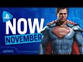 PlayStation Now - New Games November 2020