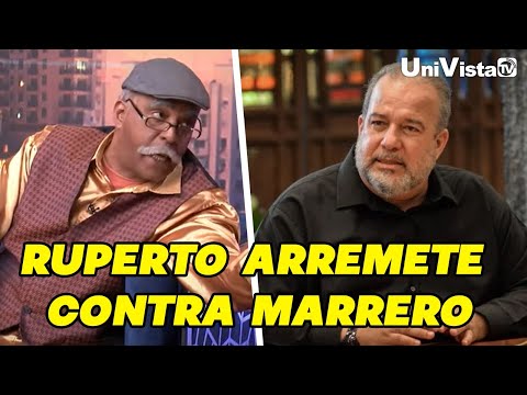 Ruperto arremete contra Marrero