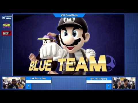 Uprising Smash 4 2v2 GF: Pelca (Diddy) + Dark Wizzy (Mario) vs. Light (Fox) + Ling Ling (Peach)