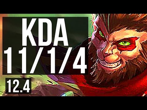 WUKONG & Blitzcrank vs EZREAL & Karma (ADC) | 11/1/4, 2.6M mastery, 700+ games | NA Master | 12.4