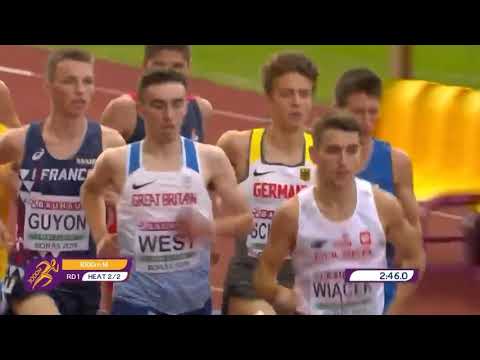 Men's 3000m Heat 2 | European Athletics U20 Championships Boras 2020