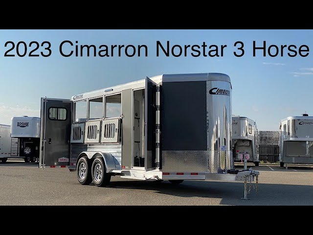 A preview image of the linked video showcasing 2023 Cimarron Norstar 3HBP