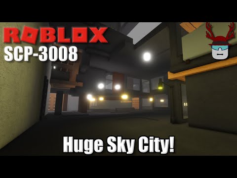 WE BUILT A SKY CITY! | Roblox SCP-3008