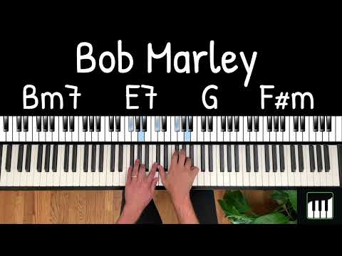 Jamming by Bob Marley Piano Tutorial