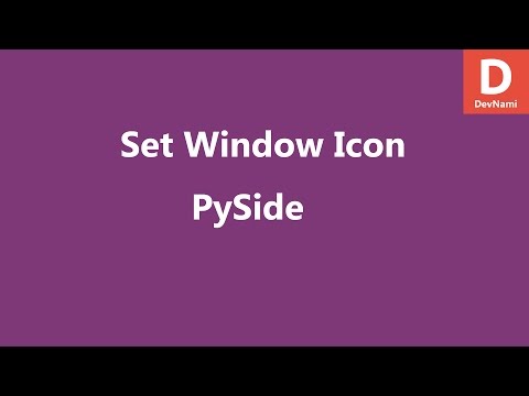 PySide Python Create GUI Window