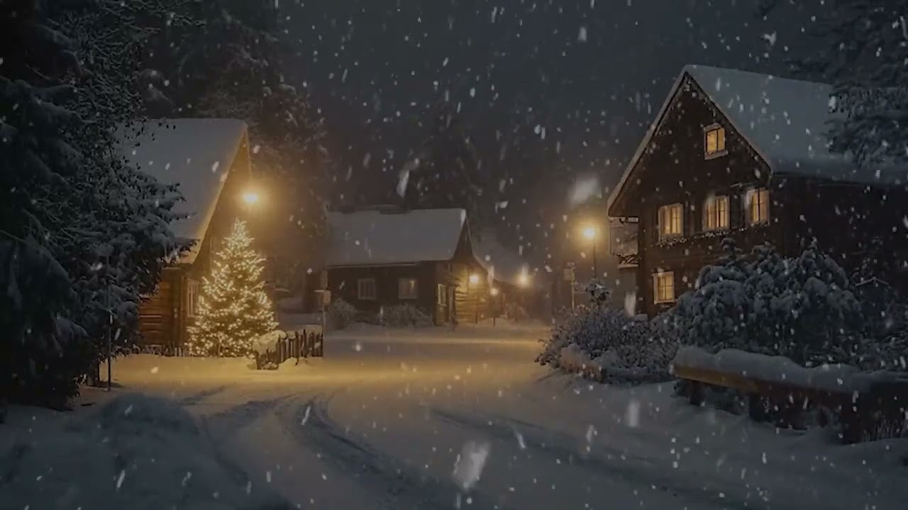 Heavy Blizzard & Roaring Winds | Snowfall Sounds for Restful Nights