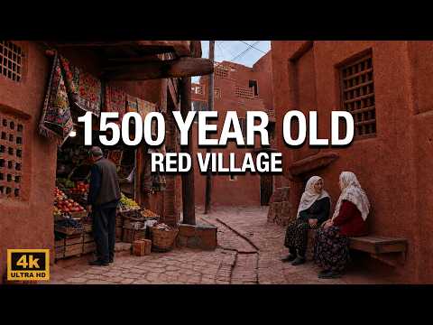 Abyaneh Village, Iran 🇮🇷 | Hidden Life in Iran's Ancient Red Village - 4K Documentary