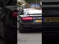 Audi R8 V10 Plus Crazy Launch Control