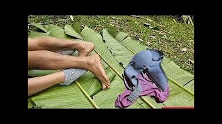 Download lagu Country Girl Uses Agricultural Vehicle to Transport Giant Trees Alone mp3