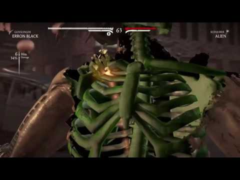 Mortal Kombat X hidden Erron Black X-Ray Brutality