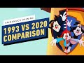 Animaniacs Opening Side-by-Side Comparison (1993 vs 2020)