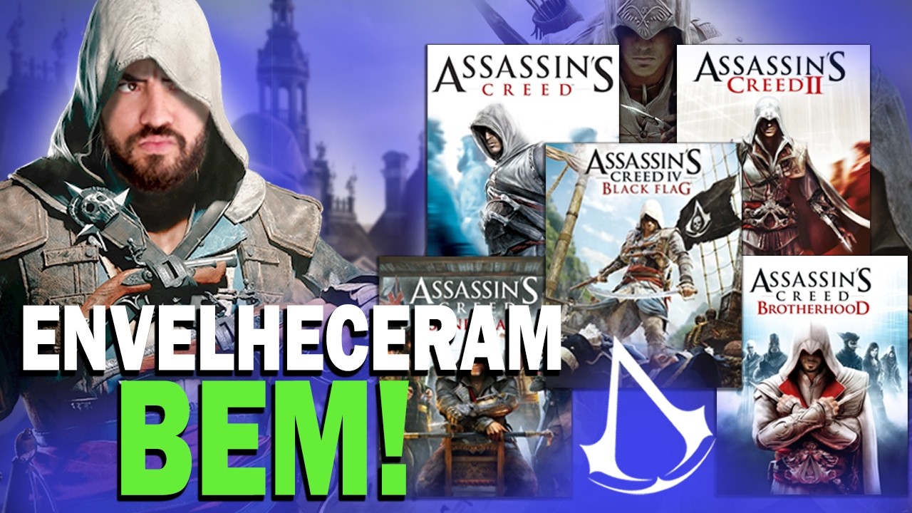 Ranking de TODOS os Assassin's Creed de acordo com a CRÍTICA - RANKING