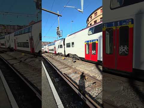 abfahrt eines RABe 512 IR36➡️Zürich HB #sbb #zug #trainspotting