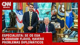 Vídeo: A fuga de Flávio aos EUA impacta a diplomacia com o Brasil? Especialista avalia | CNN AGORA