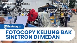 FANTASTIS! Viral Jasa Fotocopy Keliling di Medan Bak Sinetron, Harga Jasa Per Lembar Bikin Syok