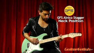 Video thumbnail for GFS Pickups: Alnico Stagger Strat Set by GuitarfetishTV